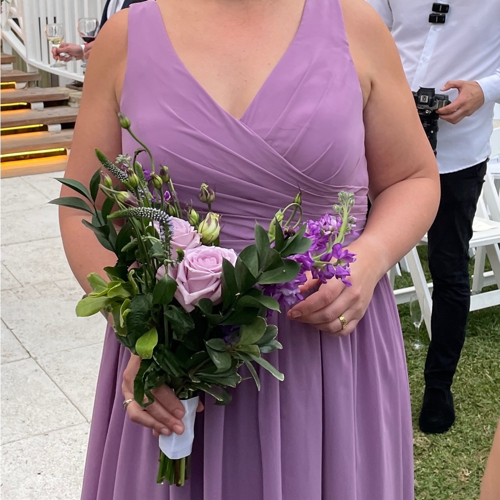 Azazie bridesmaid dress (wisteria) worn once!